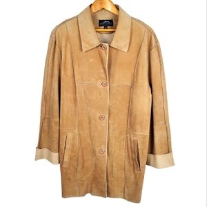 MontanaCo Tan Suede Women's Jacket. XL